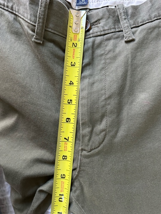 J.Crew Flex Slim Fit Chino Pants Olive Green Men’s 30x30 Stretch Casual - Picture 14 of 14